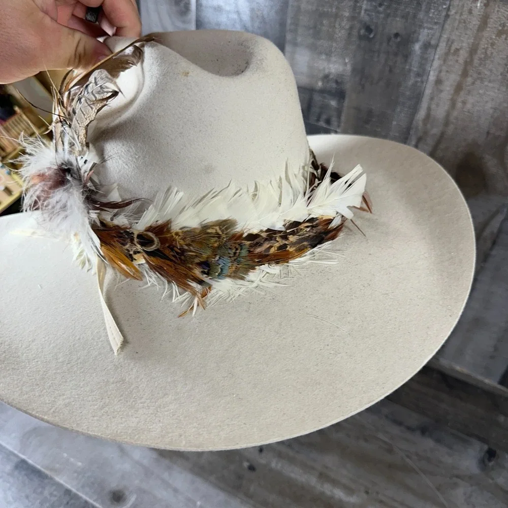 Eddy Bros New Breed xxx‎ Fur felt hat 7 1/4 Light Colored